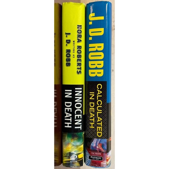 In Death Series by JD Robb Lot of 2 Hardcover Dust Jacket Fantasy Putnam - Picture 3 of 4